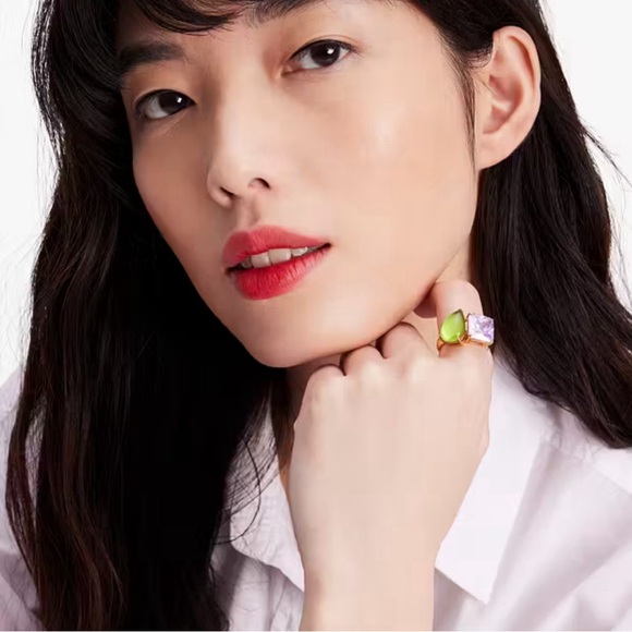 Kate Spade New York Statement Ring Sz. 6 - Picture 6 of 7